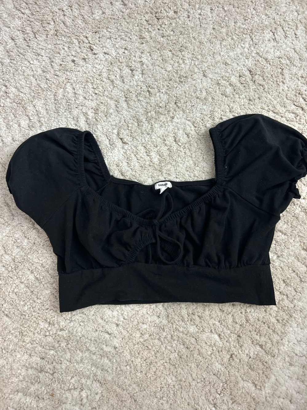 Garage crop top